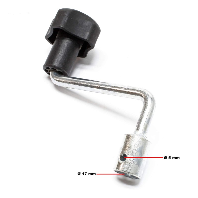 Replacement Part for Nose Wheel Hand Crank Jockey Wheel