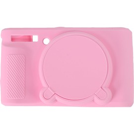 SX740 Camera Case, BMAOLLONGB Fullbody Thin Lightweight Silicone Camera Skin Body Rubber Cover Case for Canon PowerShot SX740 SX730 (Pink)