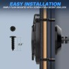hk-top Waterproof Integrated Outdoor Electrical Outlet Receptacle Box for RV,Boat,Truck
