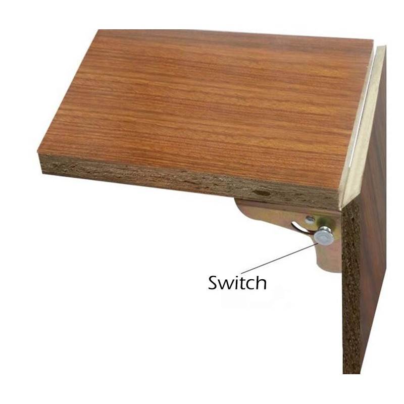 Foldable Support Bracket, Tiberham 2 Pcs Self-Locking Extension Table Chair