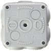 Legrand LEG94516 Square Junction Box Clip-On Fastening Grey 65 x