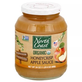 North Coast Apple sauce Honey Crisp Organic 24 oz (Pack Of 6)