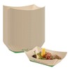 Restaurantware Sustain 1 Pound Disposable Food Boats, 200 Sturdy Paper
