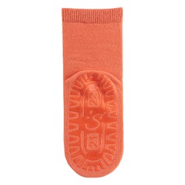 Sterntaler Fli Fli Sun Snail - Girls' Tile Speedster with Motif - Thin Stopper Socks Baby - Skin-friendly Summer Socks - Baby and Children's Stockings with Non-Slip Sole, bright orange