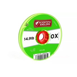 Scientific Anglers Nylon Interlocking Tippet Spool with Cutter, Clear, 0X - 30 m