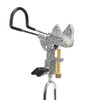Stainless Steel Fishing Rod Holder 360° Rotatable Adjustable Ground Insert