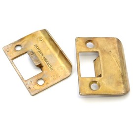 Brass Door Tight Ratchet Style Door Strike Hardware | Draft Stopping Automatic Tightening (1)