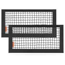 TrunkExpert, Universal Mesh Bag with Velcro 20cm x 50cm Organizer Bag Multipurpose Attachment Back Seat Wall Storage Organizer with Velcro Car Accessories Pack of 2