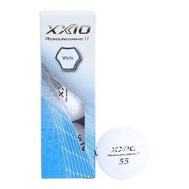 XXIO Golf Balls Rebound Drive 2 XN RD2 WH Sleeves (Pack of 3) (White/FF/Men's, Lady's)