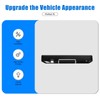 HIRUFAIT Tailgate Handle Cover Trim for Mitsubishi Triton & L200