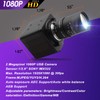 Hotpet 1080P Webcam 5-50mm Varifocal Lens USB Camera HD 2MP