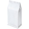 White Kraft Paper Stand Up Coffee Bag/Flat Bottom Coffee Pouch