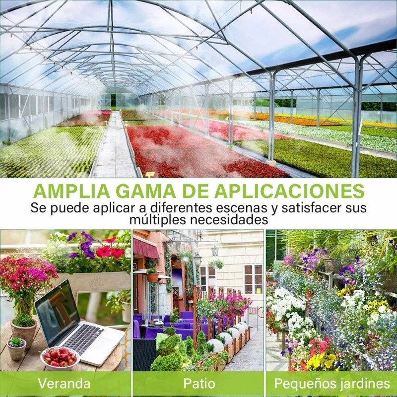 FEYMITECHNO SHOP Sistema De Riego Automático Ahorrador Por Goteo 50m,