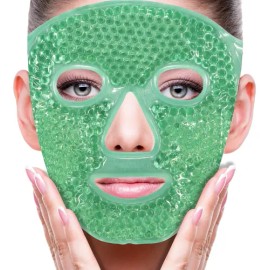 Mascarilla Facial De Hielo Hidro Gel Friocaliente Relajante                                                                                           