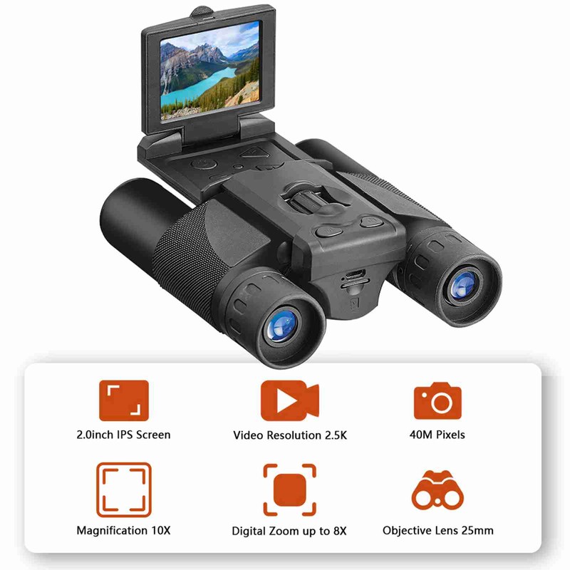 Digital Camera Binoculars 2.0 Inch LCD 8X Digital Zoom Video