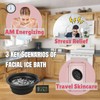 Face Bowl for Ice Bath, Portable ice face Bowl for