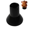 Large Ceramic Roaster Rack for Turkey&Big Chicken,Beer Can Turkey Stand