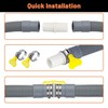 Emapoy Washing Machine Drain Hose, Multiple Diameter Design Washing Machine