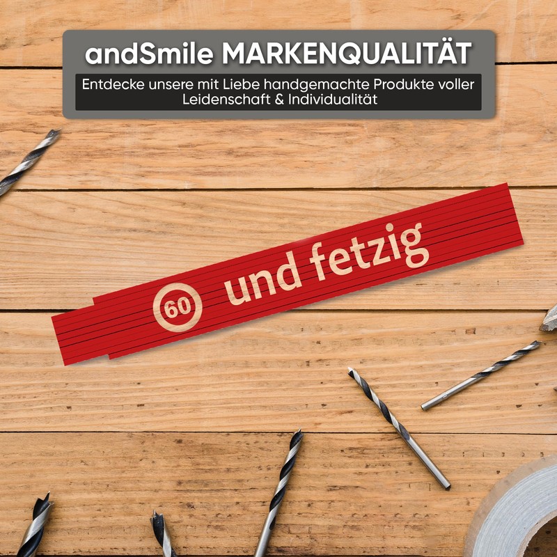Inch Rule/Folding Rule 60 und Fetzig