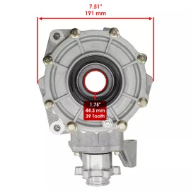 Caltric Complete Rear Differential For Yamaha Rhino 660 Special Edition YXR660 2006-2007