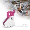 Hominas Descender Climbing Self-Brake Stop Descender 15KN Safety Rope Self-Locking