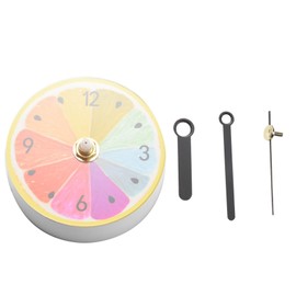 Aswalling Lemon Pattern Kitchen Refrigerator Fridge Magnet Portable Wall Clock Arabic Numeral Magmatic Clock Home Decoration