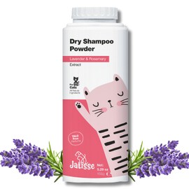 Jatisse Cat Dry Shampoo Powder with Lavender and Rosemary for Cats 5.29 fl. oz| Grooming for Cat | Kitten Sensitive Skin | Cleansing and Moisturizing Perfume and Talc Free (2)