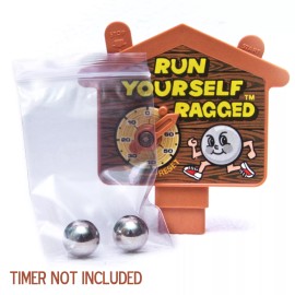 TOMY Run Yourself Ragged Board Game REPLACEMENT STEEL BALL / MARBLE x2 | Free S&H !