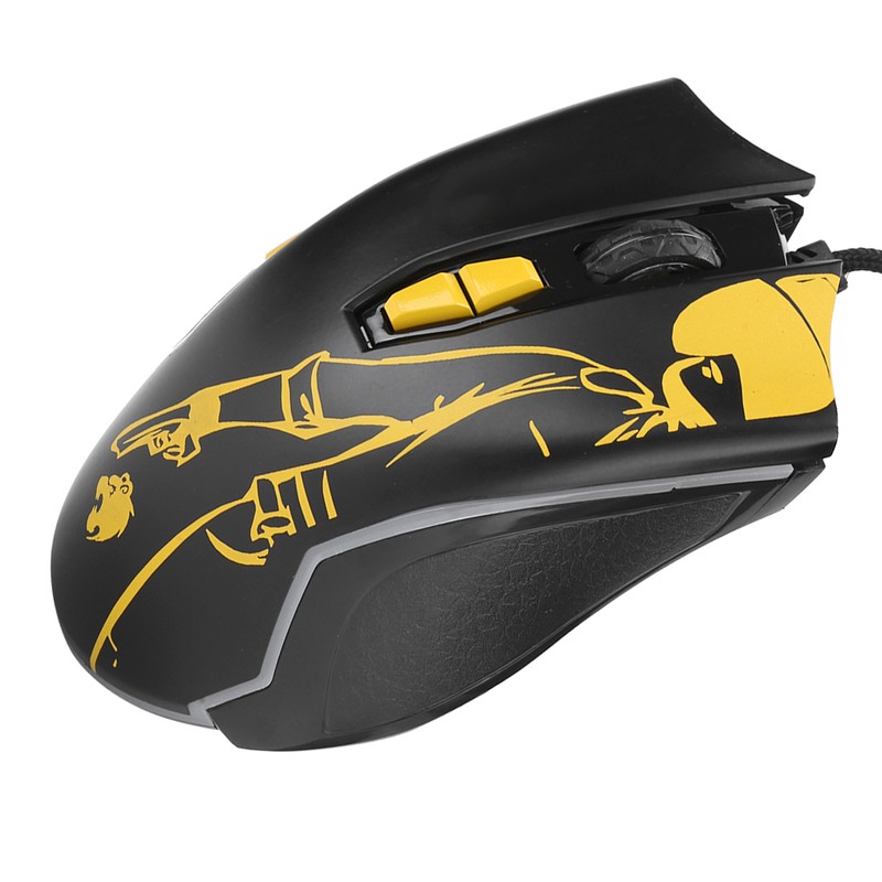 Gaming Mouse M762 RGB USB Wired 6 Adjustable DPI Ergonomic