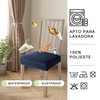 Viste tu hogar Pack of 6 Dining Room Chair Covers,