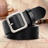 SANSTHS Women’s Leather Belts for Jeans Pants Dresses Fashion Ladies