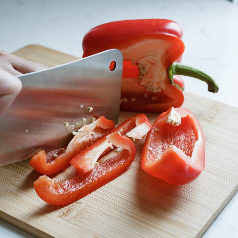 Chef Craft Classic Bamboo Cutting Board, 12.5 x 9.5 inch,