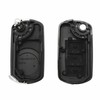 TAKPART 3 Buttons With Uncut Blade Remote Key Fob Case