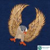 Large Eagle Back Patch Brown - 25 x 28 cm