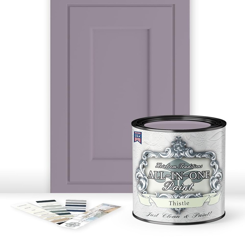 ALL-IN-ONE Paint by Heirloom Traditions, Thistle (Gray Purple), Quart -