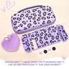 DLseego Love Heart Leopard Carrying Case for Switch 2017 Accessories