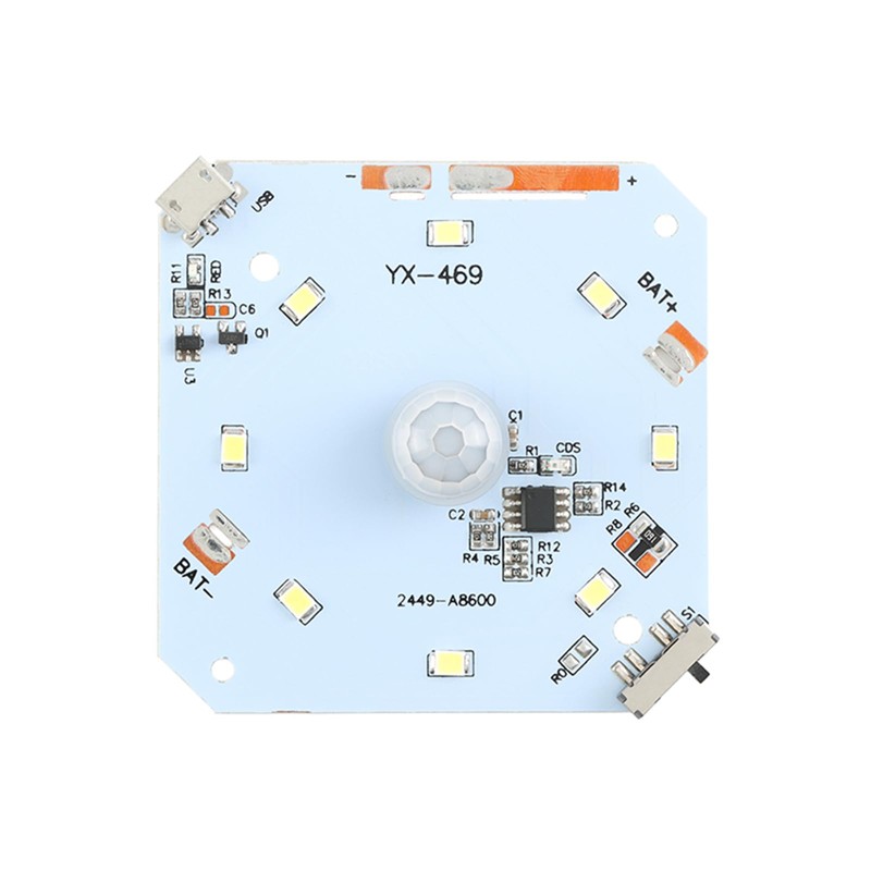 JESSINIE 5pcs YX-469 Mini LED Night Light PIR Human Motion