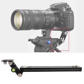 Telephoto Lens Support Bracket, Long Focus Camera Support Stand Holder Quick Release Plate for Bird Watching, Tripod Ball Head Suit for DSLR Camers (F250-38)