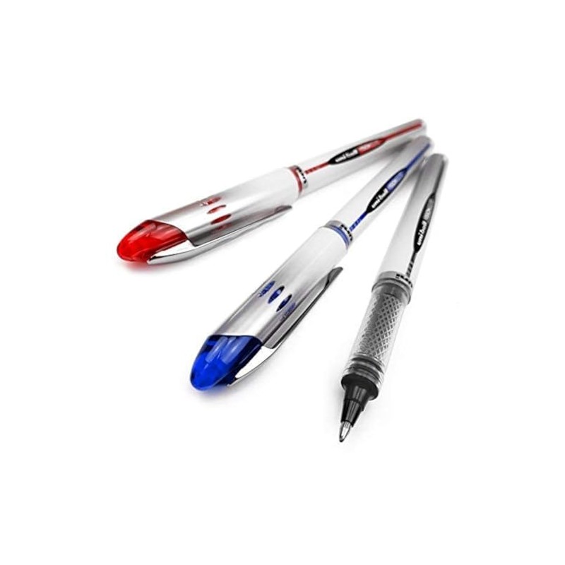 Uni-Ball Vision Elite UB-200 Liquid Ink Rollerball Pen (Pack of