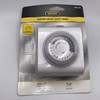Defiant 15-Amp 24-Hour Plug-In Mechanical Timer Heavy Duty 2-Outlet