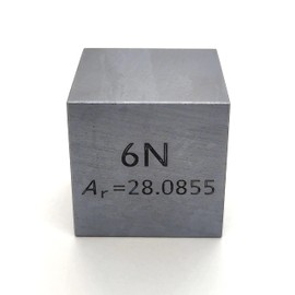 Elemental Specimen Silicon Si (Polycrystalline Block, 3.5 oz (100 g)