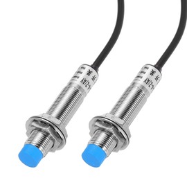 MECCANIXITY M12 Approach Sensor Inductive Proximity Sensor Switch NC Normally Close NPN 4mm Detection Distance, DC 6-36V LJ12A3-4-Z/AX, 2SET