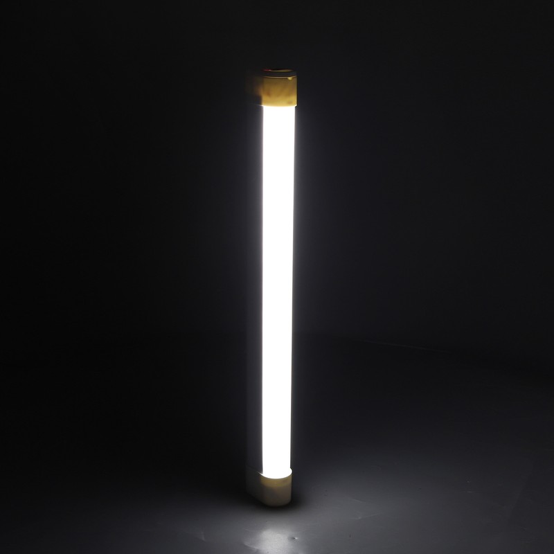 LED Camping Tube Light Waterproof Solar Powered USB Rechargeable Camping