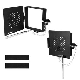 RV Bumper end Cap (2 Pack),Fits Standard 4-Inch Square Camper Bumpers,Upgrade Locking Pins Camper Bumper end Caps,RV Accessories,Travel Trailer Accessories