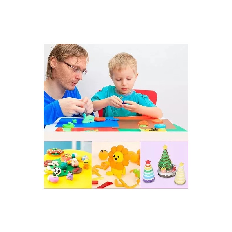 Hulu Plastilina Arte De Arcilla Creativa Para Niños 36 Pzs