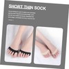 FOMIYES 3sets Five Toe Socks for Men Women Breathable No
