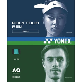 YONEX PTGR120 Rigid Tennis String String Poly Tour Lev 120 3.7 ft (120 m) Mint (384) 0.05 inch (1.20 mm)