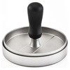 YIKANGHENG Meat Barbecue Presses Mold, 4.6 Inch Stainless Steel Round