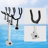 Mojiate Made PVC Coated Fishing Rod Holder Aluminum Fishing Rod