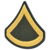 Army Private 1st Class E-3 Rank Sew on Rank for